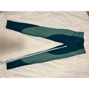 Lululemon Wake & Train Tight *28" Green Jasper / Frosted Pine Size 6 Nulux